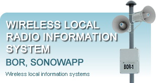 Wireless local radio information system